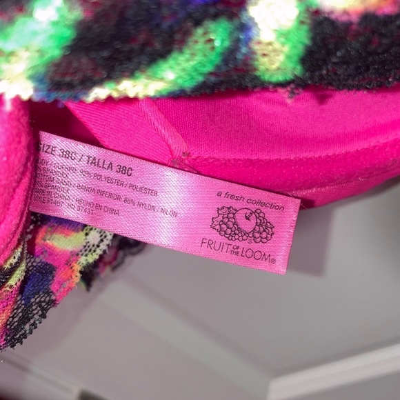 Hot Pink Balconette Bra - Picture 5 of 5